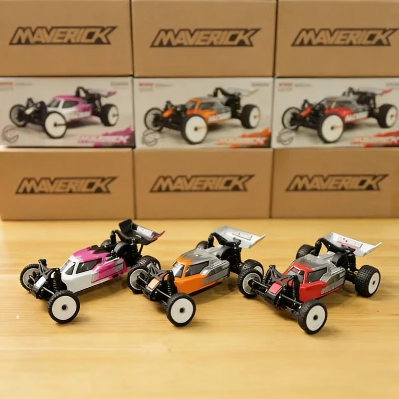 HPI Maverick Microbe 2WD Brushed 1/24 RC Elektryczny Model Samochodu Zdalnie Sterowanego, Buggy Terenowy, Zabawka dla Dorosłych i Dzieci, Wersja RTR