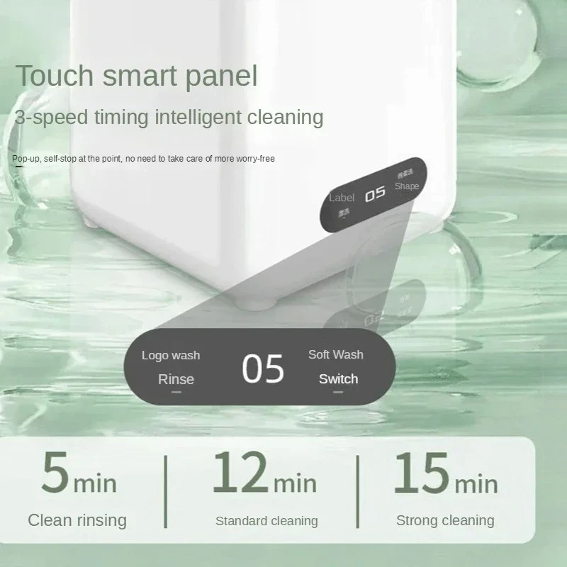 Mini lavatrice 4.5L per uso domestico portatile biancheria intima calzino lavatrice dormitorio per studenti piccola lavatrice