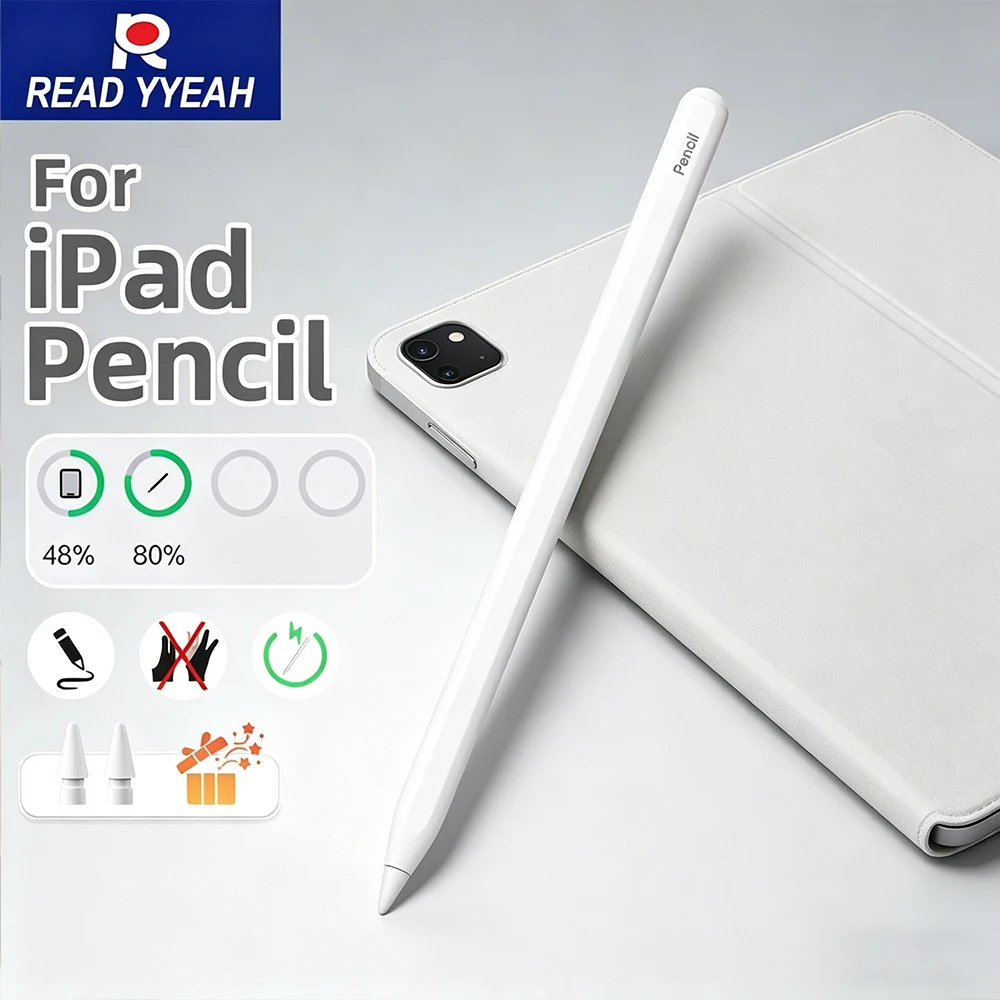 caneta-stylus-ativa-com-rejeicao-de-palma-para-apple-pencil-2-carregamento-magnetico-sem-fio-para-ipad-11-13-m2-m3-pro-129-11-air-4-5-mini-6
