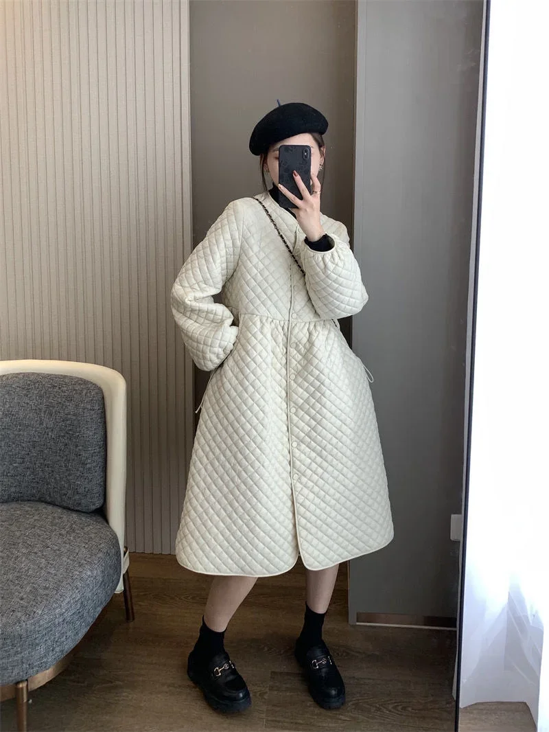 Winter Oversized 4xl Design Long Parkas Coats Skirt Women Korean Loose Chaquetas Jackets Casual Warm Casaco Elegant Overcoat Q38