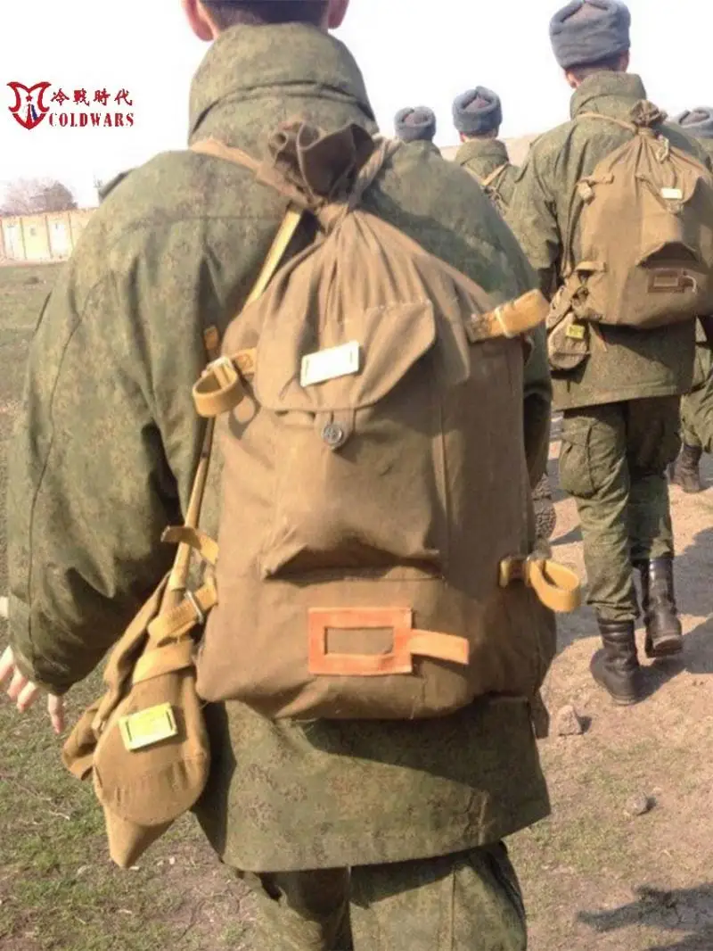 Russian Red gunny bag soldier backpack shoulder tactical bag