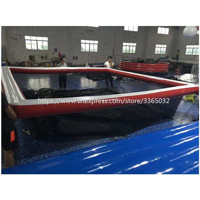 5X5 Meter Inflatable Sea Pool For Yacht Boats,Popular Floating Inflatable Water Pool For Boat Swimming