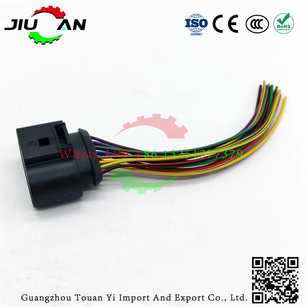 

Original 14-Pin & 8-Pin 09G Gearbox Wiring Harness Plug For Audi A6 A4 A5 Q5 Q3 Q7 VW Bora Sagitar Magotan Polo Lavida Auto Part