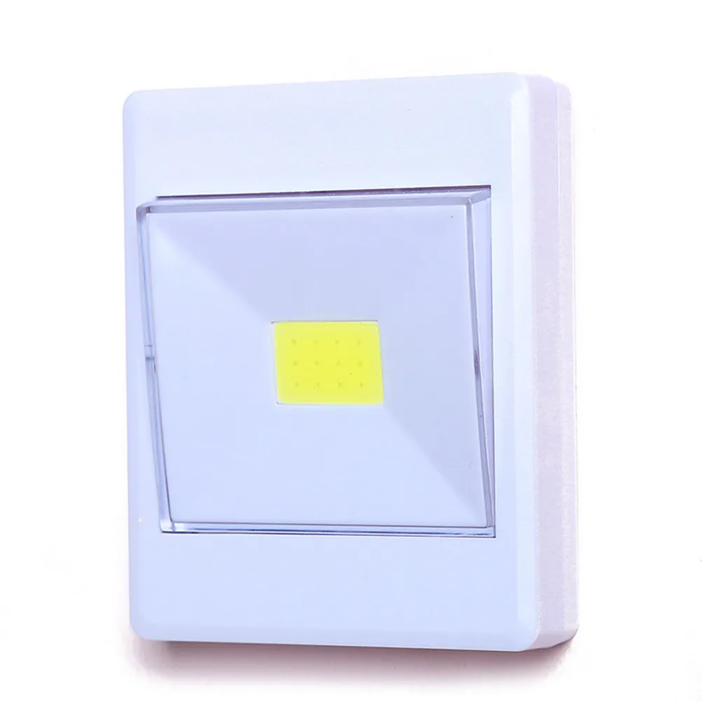 

500Lm Cob LED Wall Light Operated Emergency Cabinet Light with Magnets and Adhesive Tape for Stairs Closet Waterproof