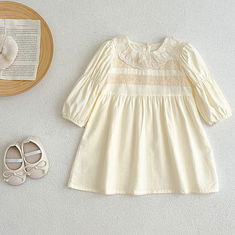 

Kids Toddler Girl Dresses 1-6Yrs Princess Girl Dress Birthday Party Lace Infant Baby Clothes Children Outfits Baby Girl Princess