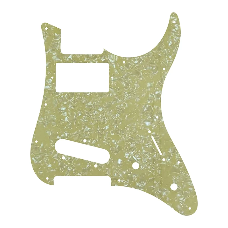 Pleroo Custom Parts For Yamaha PAC012 Guitar Pickguard With Telecaster Bridge pickup & Humbucker On The Neck, 4Ply Cream Pearl