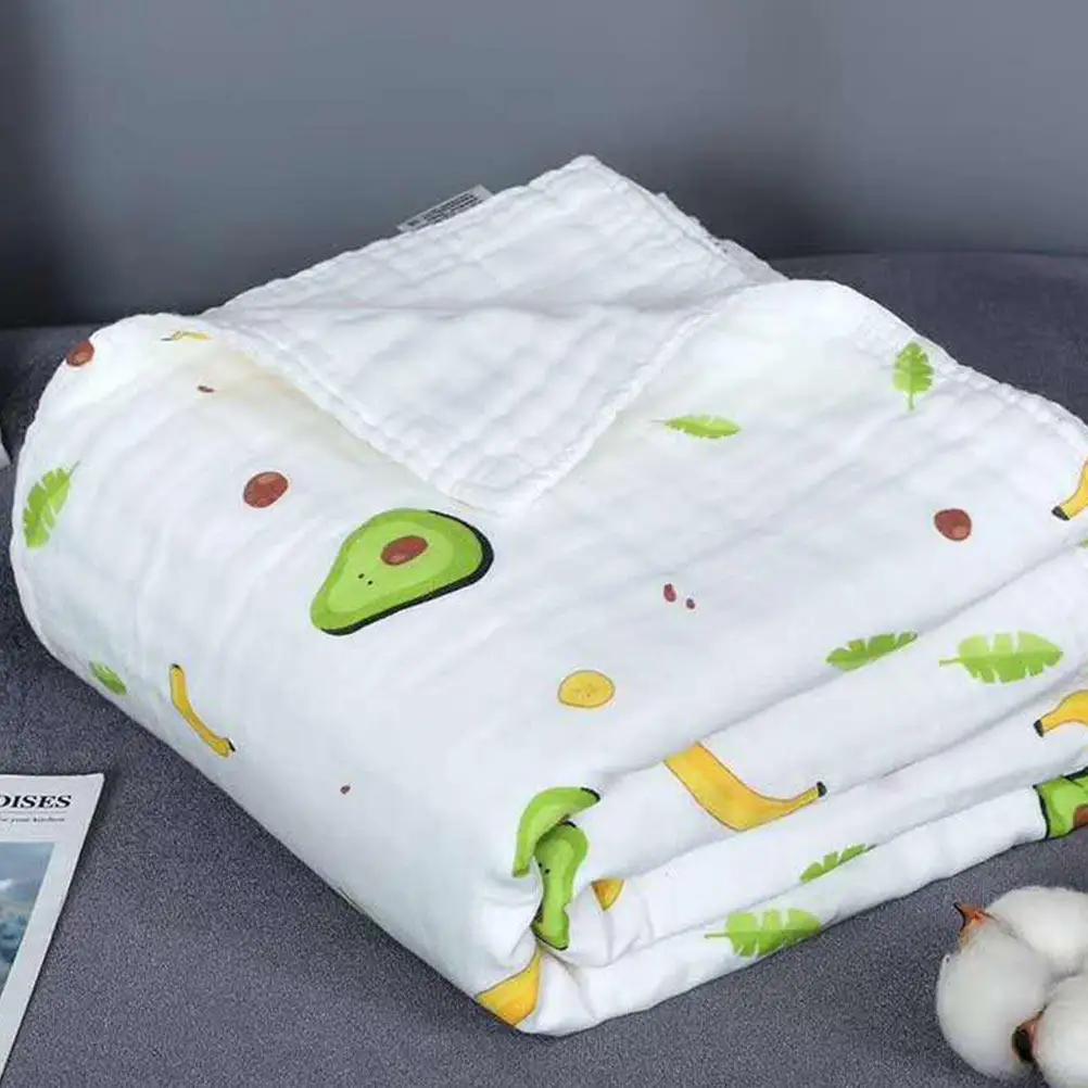 

Baby Bath Large Cotton Muslin Infant Wrapping Cloth Baby Bath Towel Soft Comfortable Beach Use Toddler Blanket
