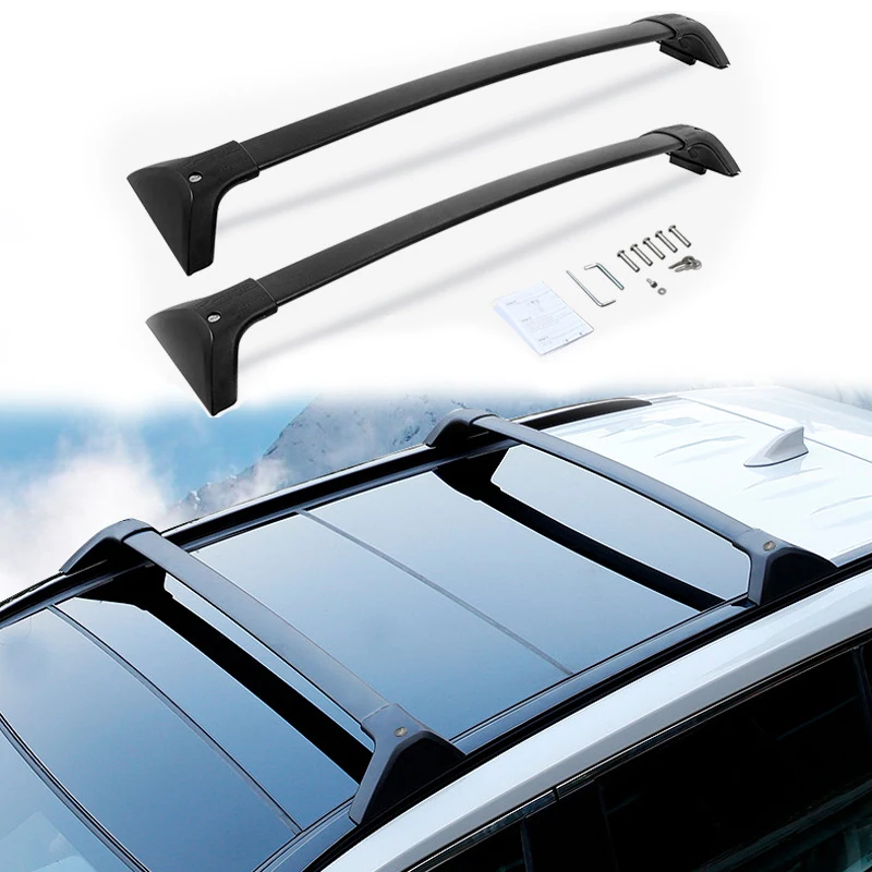 

1Pair/2pcs Roof Rack Crossbar Fit for 2019 2020 2021 2022 Toyota RAV4 RAV 4 Aluminum Roof Rack for Car Top Luggage Carrier Rails