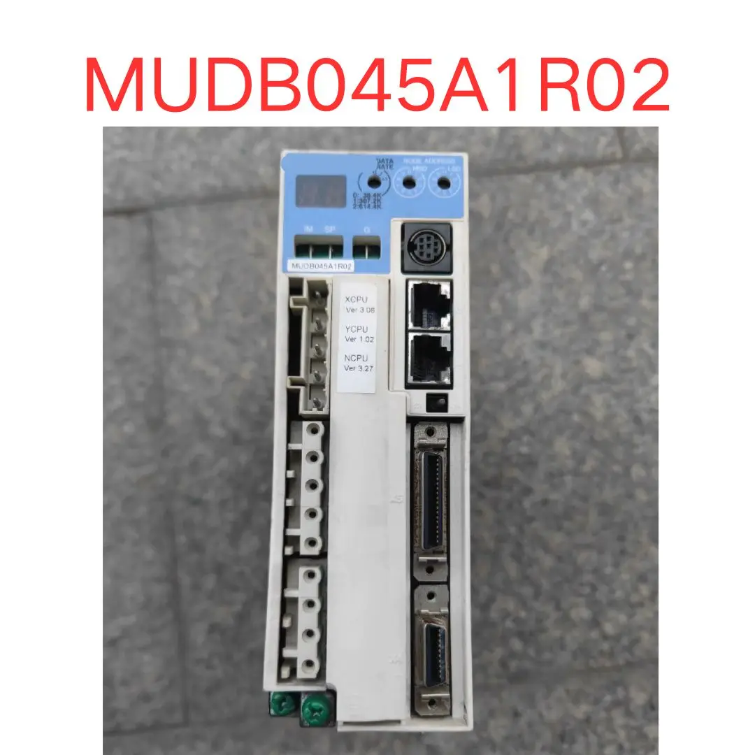 

used MUDB045A1R02 servo driver 400W test ok Fast shipping