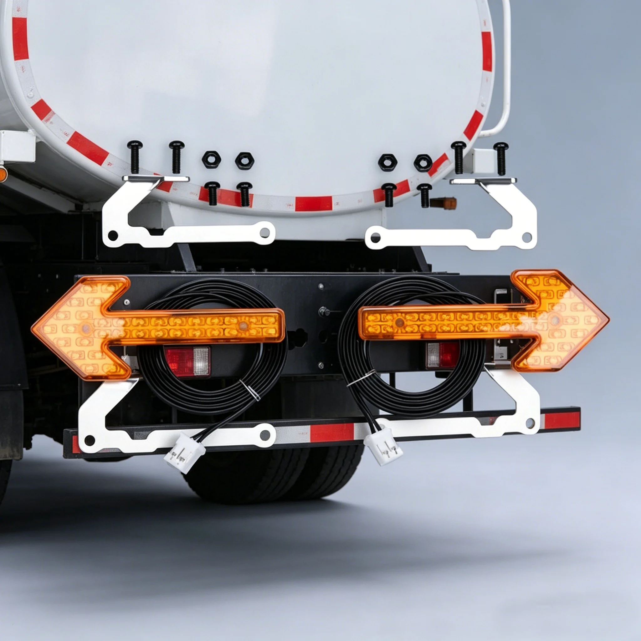 

RC 1/14 Arrow Indicator Light Emergency Warning Light for Tamiya Dump Tractor Truck for SCANIA MAN VOLVO Tipper Truck DIY Parts
