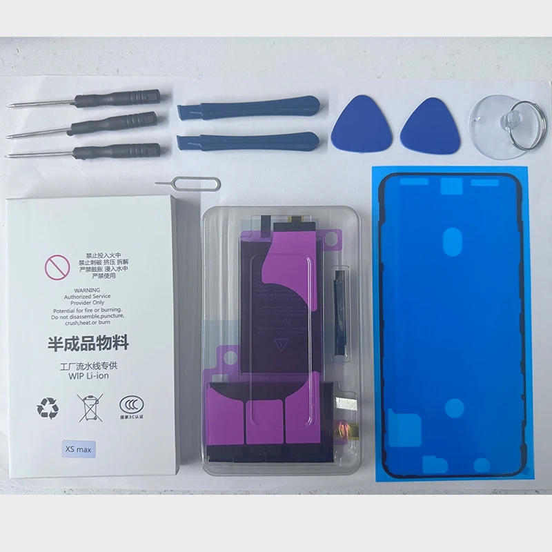 New 2025 Zero-cycle High-quality Battery For IPhone XR XS 11 12 13 14 15 Pro Max 12Mini 13Mini 14Plus 15Plus Free Tool image 6