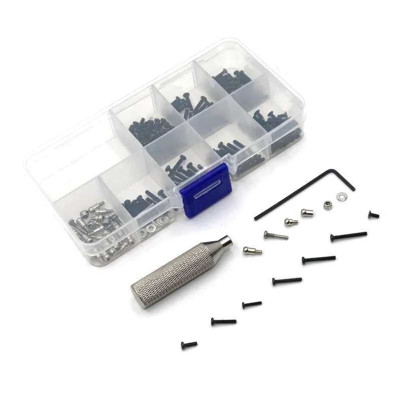 Used For WLtoys 1/28 284131 K969 K979 K989 K999 P929 P939 RC Car Parts Upgrade and Modification Screw Tool Box