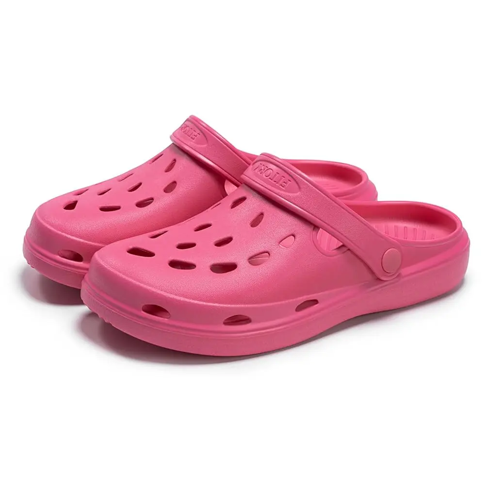 

Unisex Garden Clogs, Womens and Mens EVA Slip on Shoes with Arch Support, Comfortable Quick Dry Lightweight Sandals for Beac