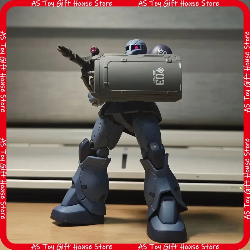 Hot GTO MS-05 HG 1/144 ZakuⅠ Black Tri Stars Mech Assembly Model Kits Action Figures Desktop Decoration Doll Puzzle Toy Gift