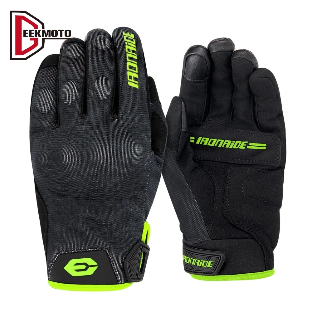 

Motorcycle Gloves Summer Breathable Biker Gloves Motorcyclist Guantes Moto Motorcycle Accessories Touch Screen Four Seasons