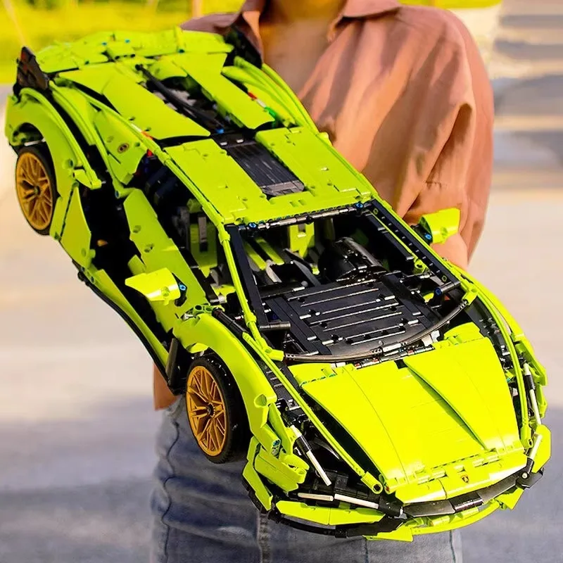 สินค้าใหม่ขนาดใหญ่ 3696pcs Lamborghini World ที่มีชื่อเสียงรถ supercar รุ่น Building Block ของเล่นเด็กผู้ใหญ่เด็ก gift42115