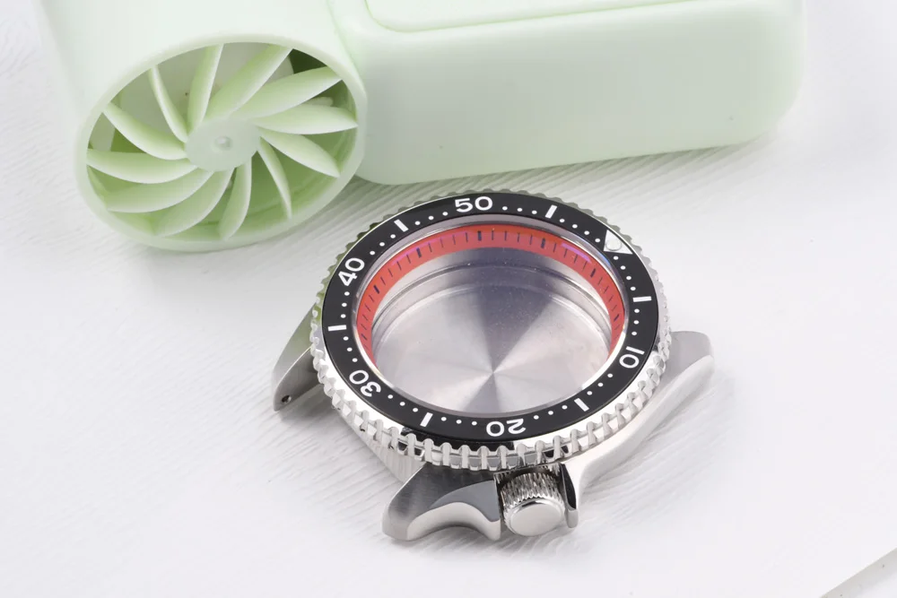SKX 316L Edelstahl-Taucheruhrengehäuse, 3,8 Uhr, 28,5 mm Zifferblatt, Saphirglas, 200 m wasserdicht, für NH35/36/4R/6R-Uhrwerk – Detail 13