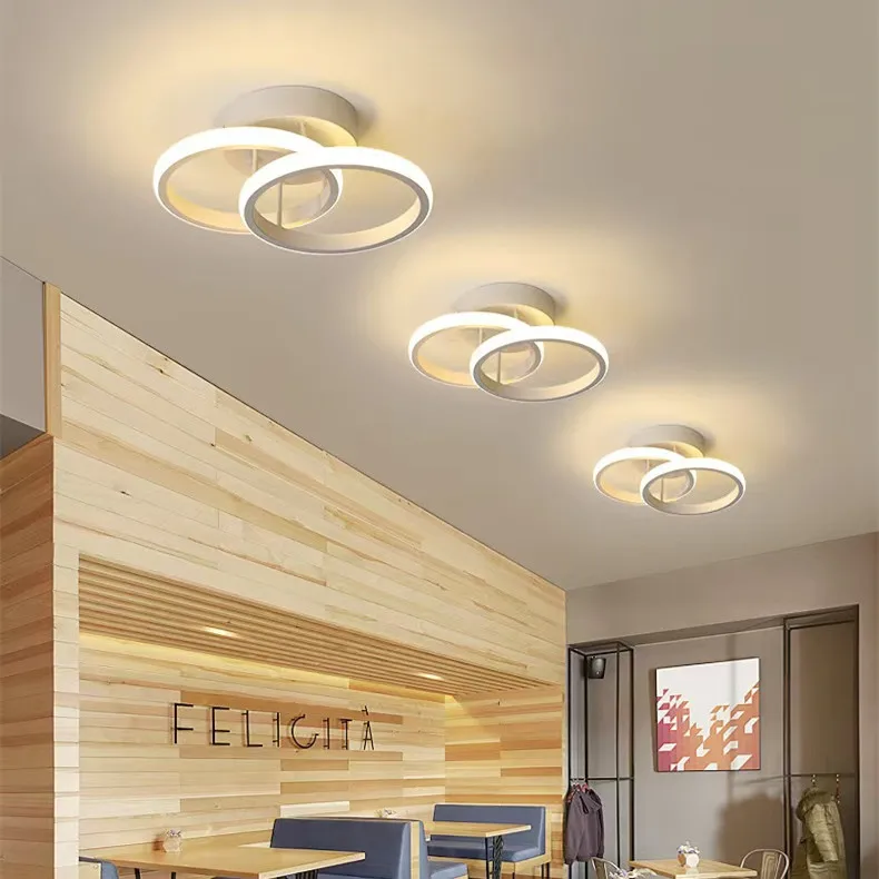 LED Ceiling Lights 25W 3-color lighting Modern Design Ceiling Lighting Fixtur, for Hallway Balcony Bedroom Corridor Stair lamps