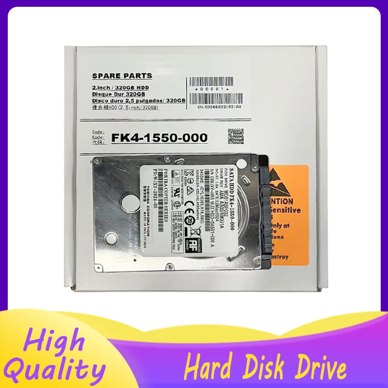 FK4-1550-000 New HDD Hard Disk Drive For Canon iR ADV 6055 6065 6075 6255 6265 6275 MQ01ABF032