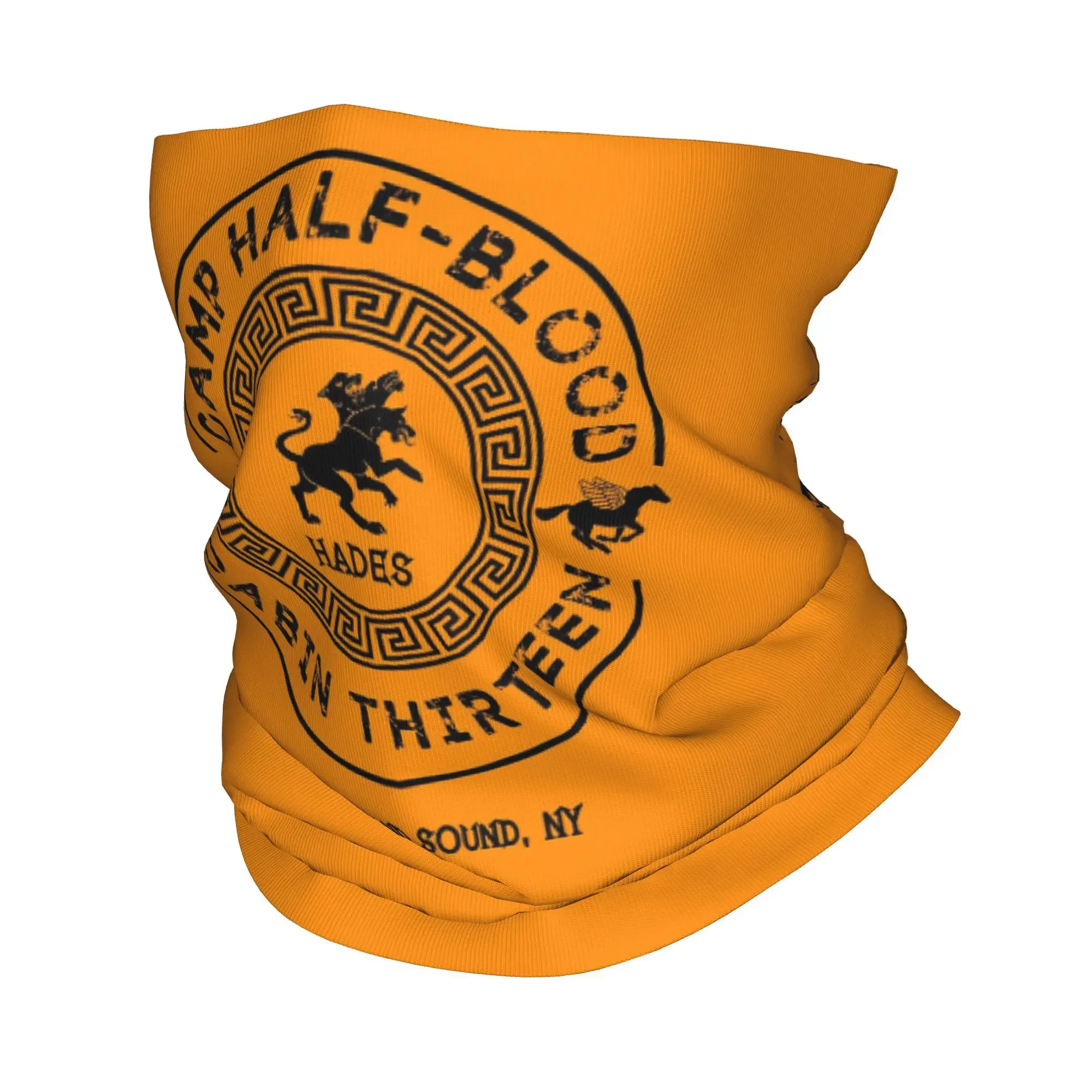 Cabin Thirteen Hades Percy Jackson Camp Half-Blood Bandana Neck Gaiter Printed Wrap Scarf Multifunction Face Mask Hiking Fishing