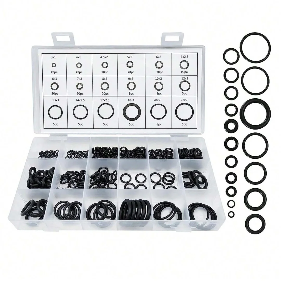 225PCS Rubber O Rin…