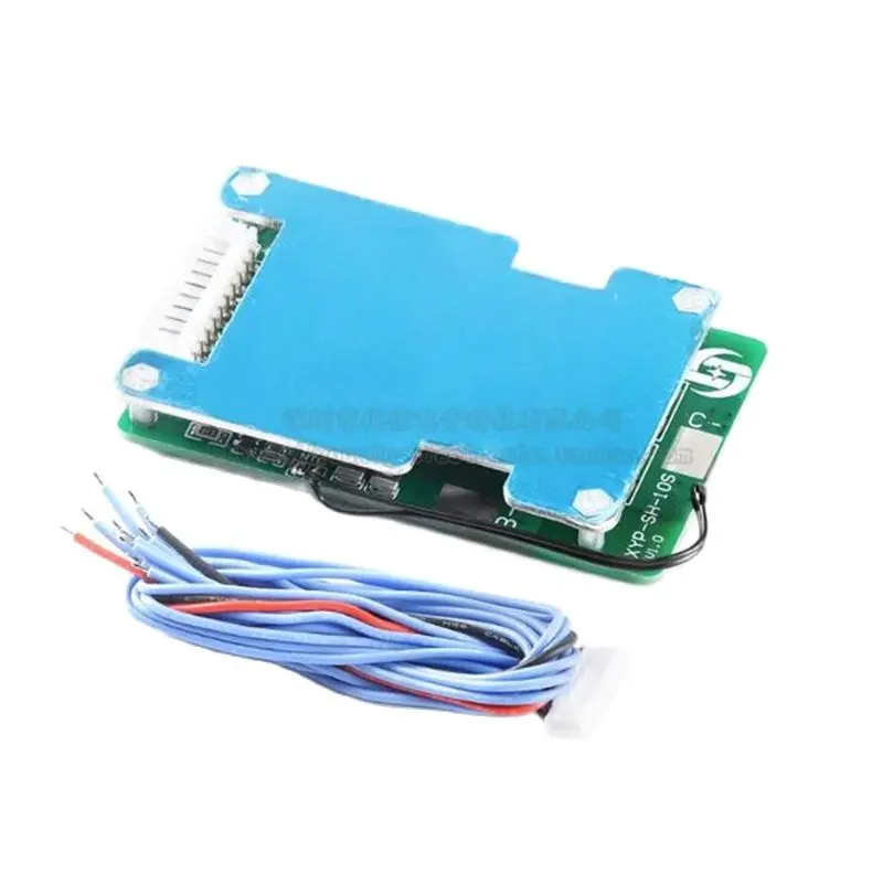 セル15a42vリチウム電池電池を備えた温度制御10Bmsp手錠,バランス型電源モジュールを備えた保護ボード