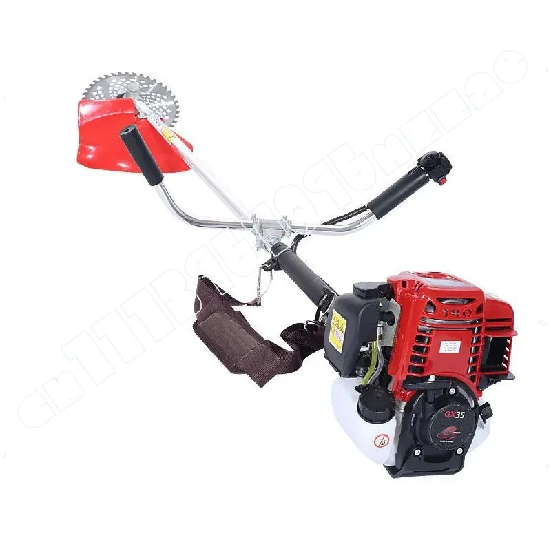 

Lawn Mower Four-stroke GX35 Side-hanging Multi-functional Lawn Mower Portable 1.4KW High-power Brush Cutter