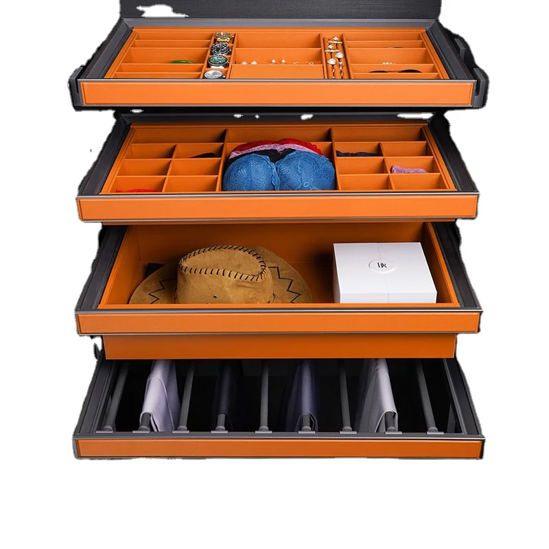 

Wardrobe pull-out basket retractable household retractable pants rack multi-functional built-in hardware accessories