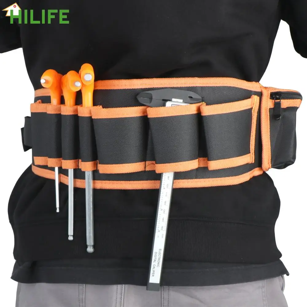 Adjustabe Belt Multifunction Tools Packaging Electrician Pouch Bag Electricians Tool Storage Holder Portable Waist Tool Bag