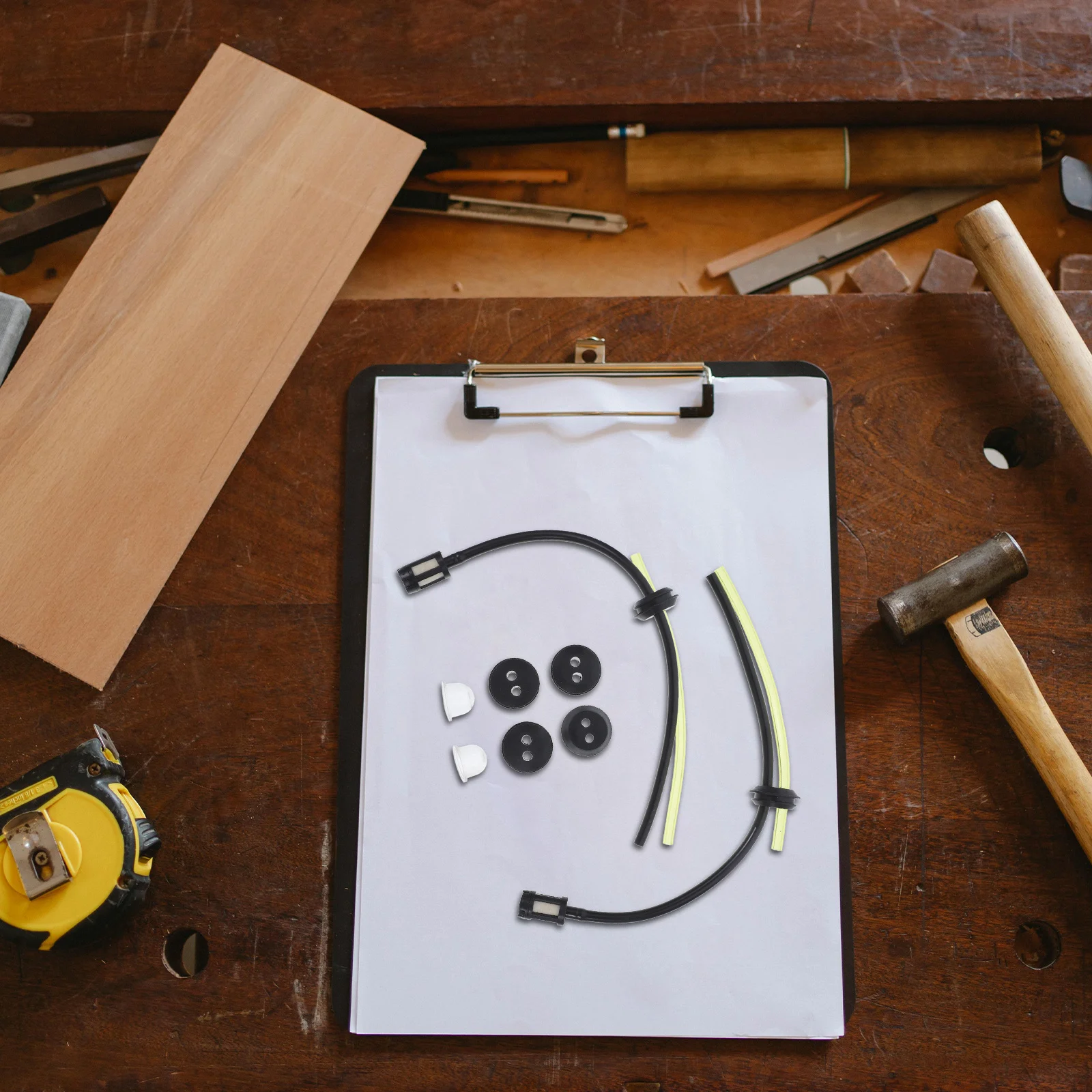 

1Set Lawn Mower Oil Pipe Kit Durable Fuel Line Filter Maintenance Easy Install Comprehensive Protection