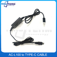 Type C to AC-L100 PD Power Cord is Suitable for Sony CCD-TR516 TR57 TR58 TR608 TR66 TR67 TR68 TR716 TR76 TR81 TR818 TR87