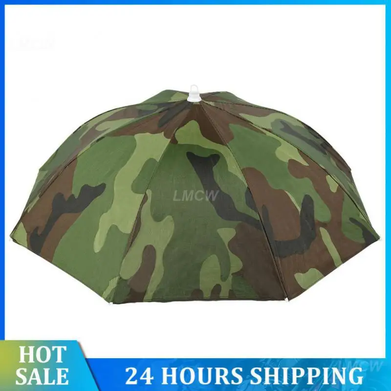 

Sun Umbrella Hat Waterproof Foldable Durable Fishing Cap Golf Outdoor Top-rated Fishing Umbrella Durable Adjustable Camping