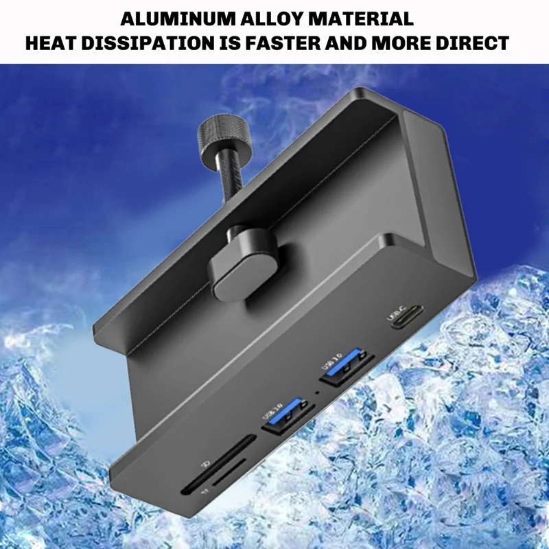 Estación de acoplamiento USB HUB Adaptador USB 3.0 Multi Splitter Adaptador de alta velocidad de 5 Gbps para PC portátil