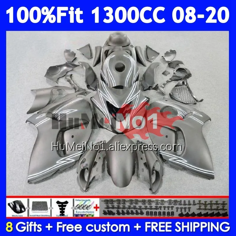 Fairing For SUZUKI GSXR Matte black 1300 Hayabusa GSXR-1300 127No.12 GSXR1300 2008 2009 2010 2011 2012 2013 14 15 16 17 18 19 20