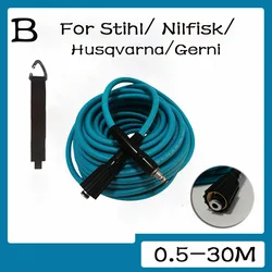 0,5-30m ultra flexibler Hochdruck reinigers ch lauch Rohrs chnur knick beständiger Druck für Stihl/ Nilfisk/ Husqvarna/Gerni