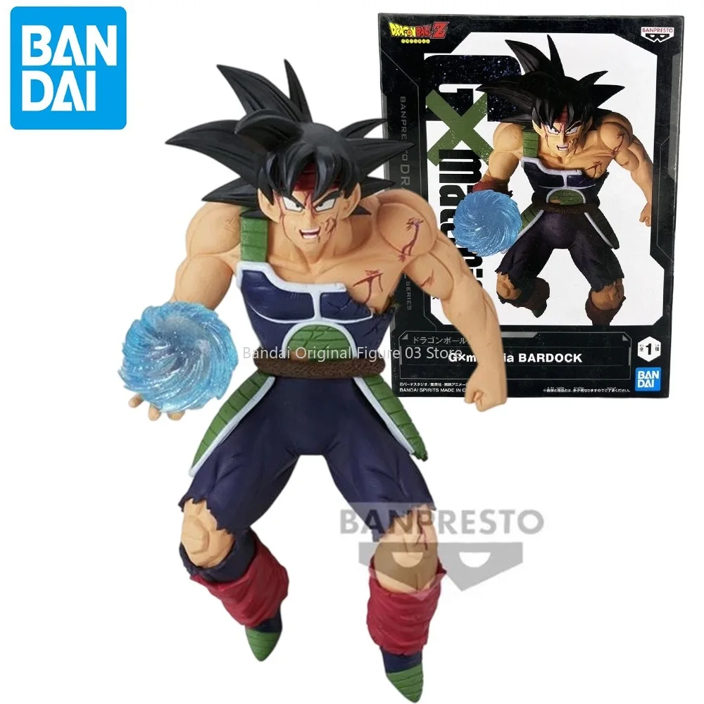

Bandai Original Banpresto Anime Dragon Ball Z Gxmateria Bardock PVC Action Figure Model Collectible Toys Gifts