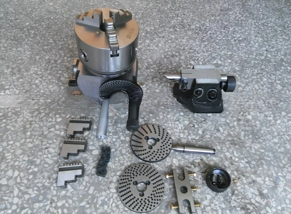 BS-1 UNIVERSAL INDEX CENTERB/Universal dividing head for milling machine/With 200mm 3-jaw chuck