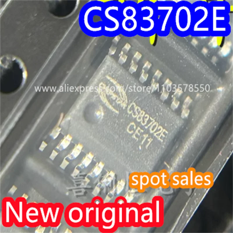 10PCS Brand new original CS83702E CS83702 single lithium battery 3.7V power supply, built-in boost 18W mono D-class amplifier IC