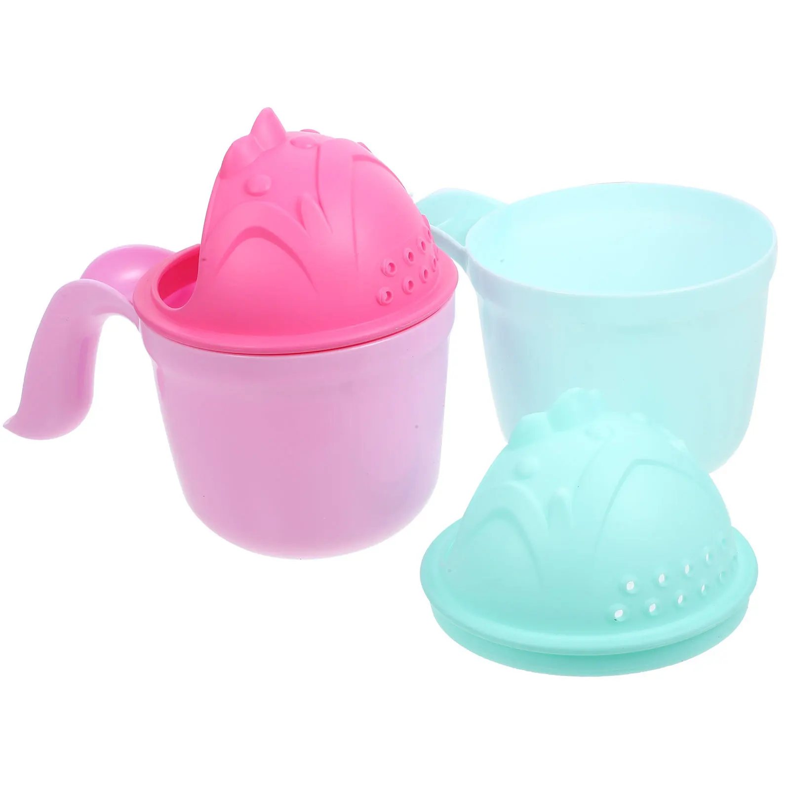 

2 шт., чашка для детского шампуня, эргономичная ручка, наливник для воды для ванны для новорожденных, половник для душа, чашка для ополаскивания для ванны