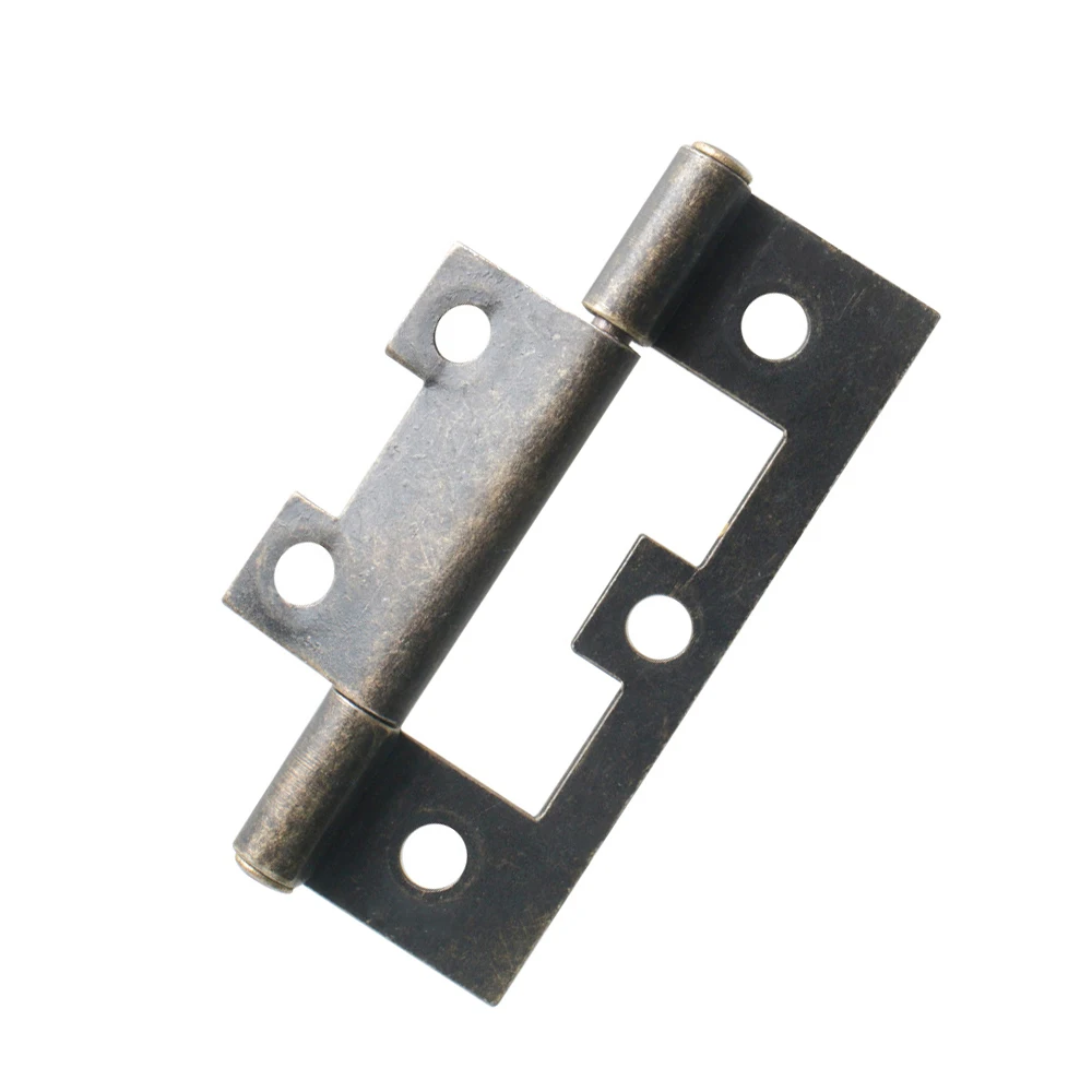 2Pcs 69x25mm Hinges Antique Bronze/Red Bronze/Black Suitable for Door Cabinets Jewelry Tool Wooden Boxes Accessories Replacement
