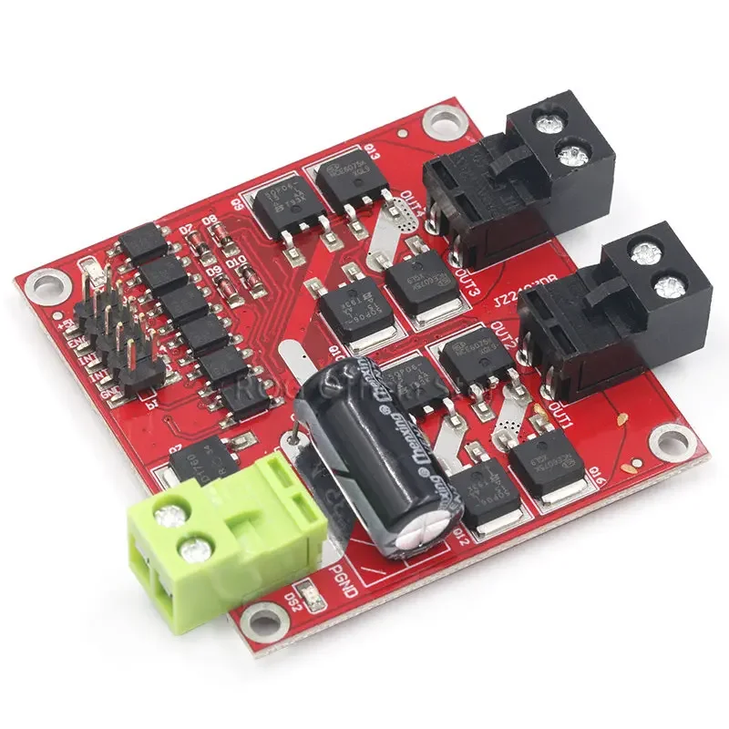 7A 160W Dual DC Motor Drive Module Industrial Grade Positive Negative PWM Speed L298 Logic XY-160D