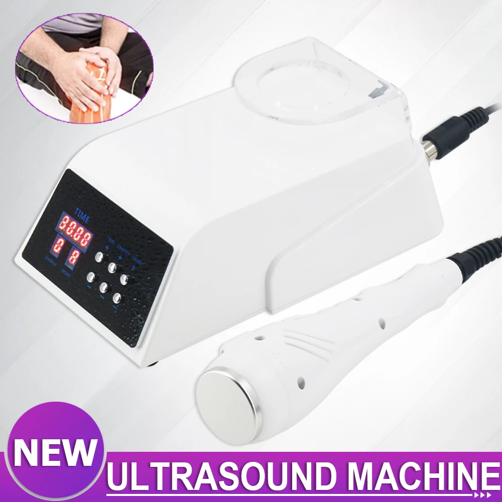 

Ультразвуковая терапевтическая машина 2025, здравоохранение, физиотерапия, массажер для облегчения боли в мышцах, ультразвуковой инструмент, 1 МГц, косметический массаж