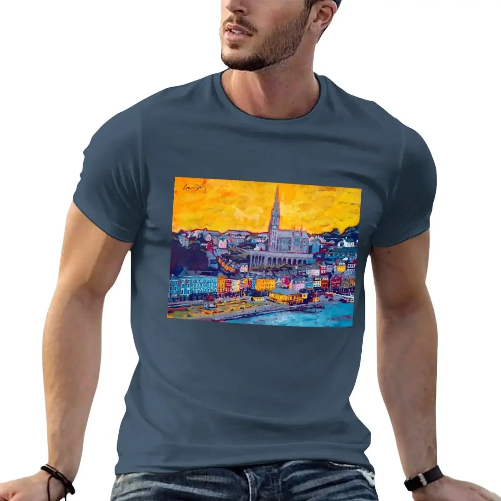 Cobh 3 (County Cork, Ireland) T-Shirt Blouse sublime summer tops T-shirt men