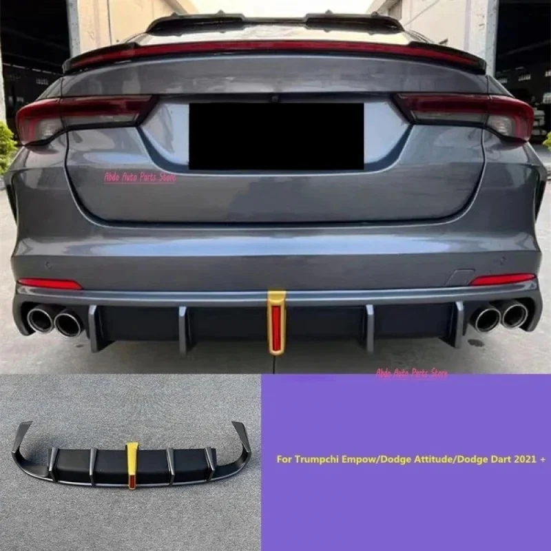 

High Quality Abdo Car Style Rear Bumper Trim Front Lip Spoiler Cover Auto Part Accessories Gac Trumpchi Empow/ Attitude/