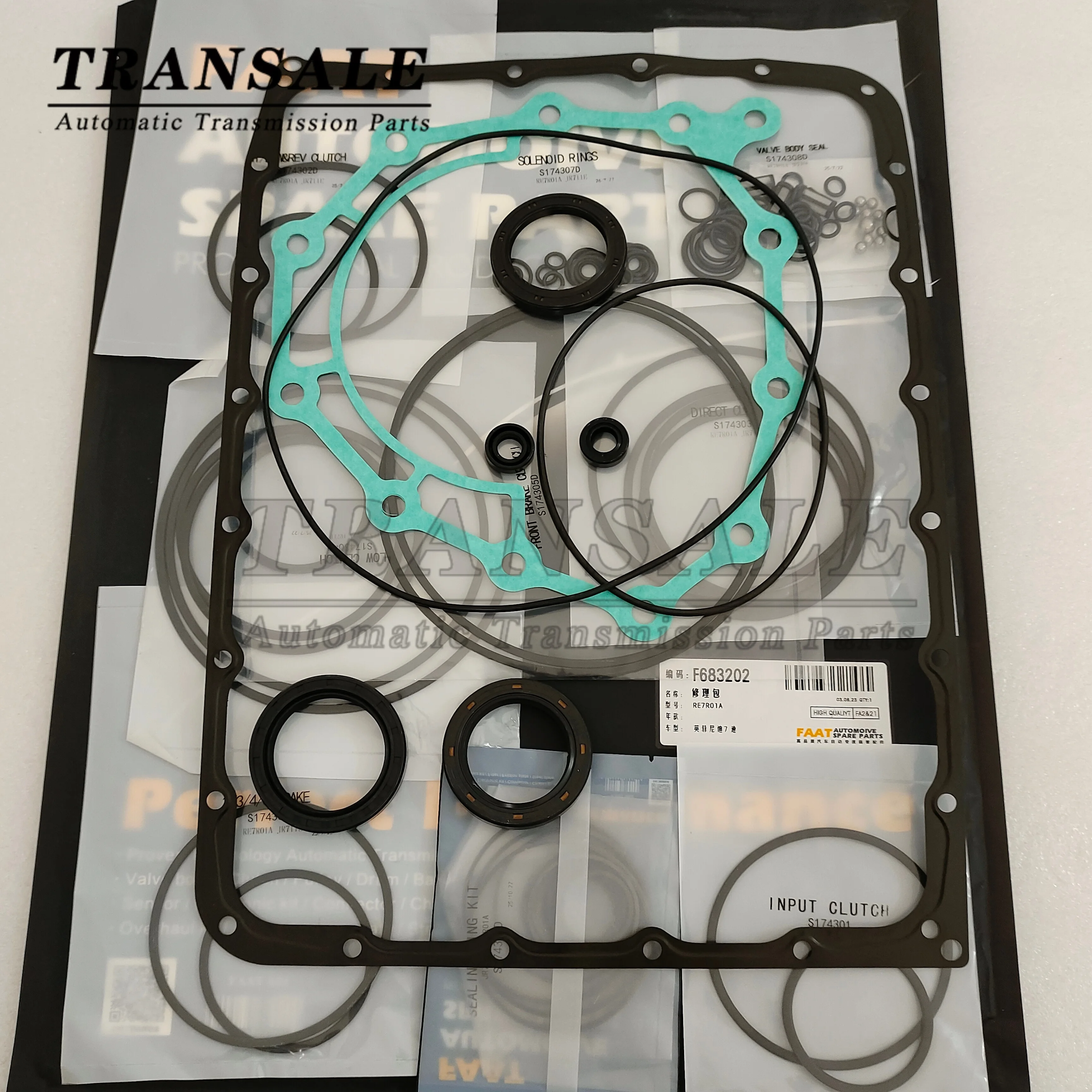 

Clutch Repair Overhaul Kit JR710E JR711E RE7R01A Transmission Seal Kit For Nissan Infiniti Pathfinder, Titan Gearbox