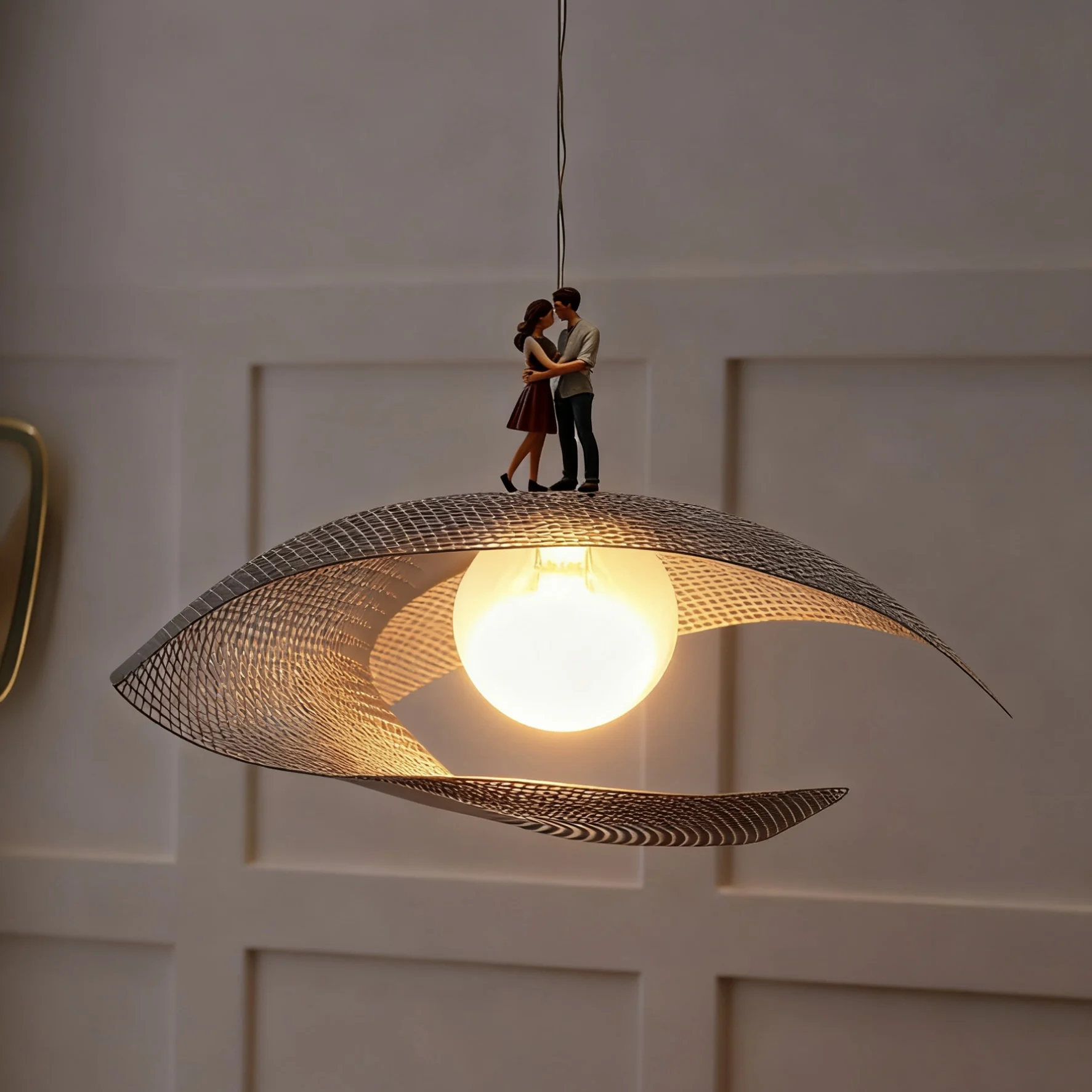 Simple Modern Nordic Designer Artistic Creative Pendant Light for Living Room and Dining Room