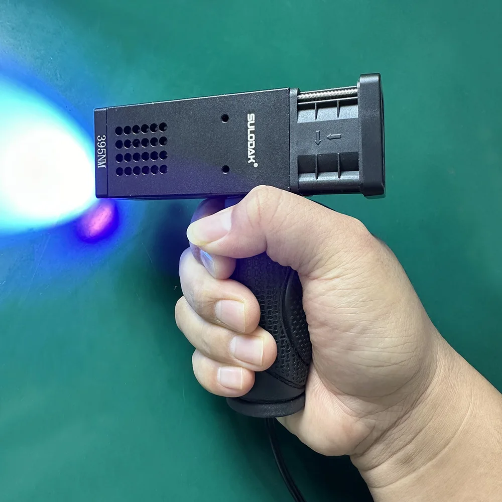 58W Handheld  Curing Lamp 8W/cm² LED Lamp For Automotive Body Repair Putty Paint Baking Spraying Fast Curing Tool