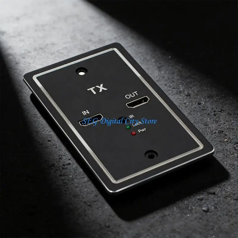 

У75Б Удлинитель ХДТВ с дистанционным включением в формате настенной панели для расширения сетевого видео