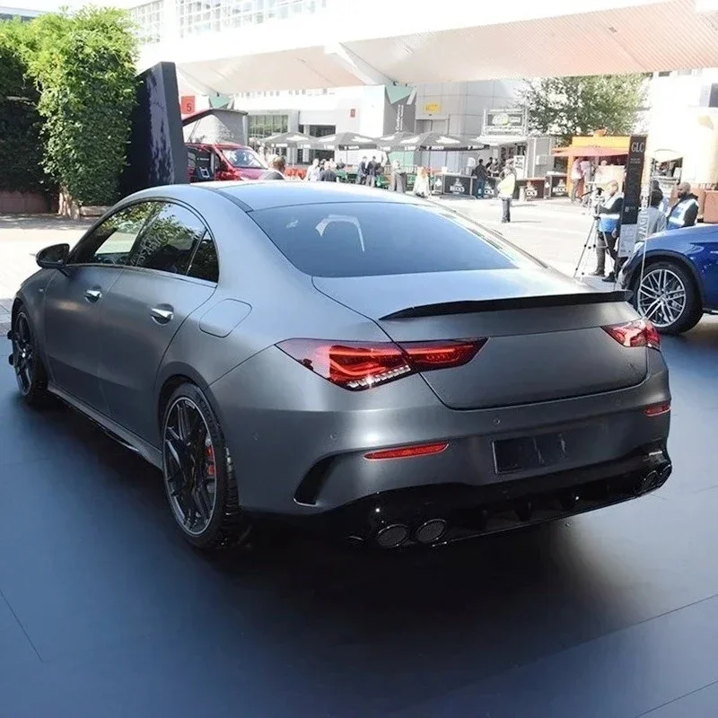 For Mercedes Benz CLA Class W118 CLA250 CLA200 CLA220 2019 2020 2021 2022 Car Rear Trunk Spoiler Tail Wing Modification Body kit