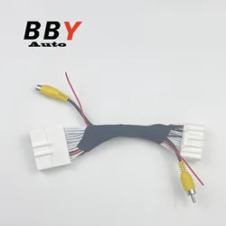 32Pin Factory Rear View Camera adapter For Nissan Versa/LEAF 2015 2016 non Nav Nissan NP300 Frontier 2015~2018 video RCA Plug